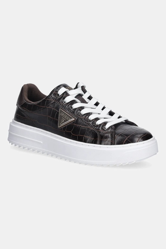 Tenisice Guess DENESA15 ostalo smeđa FLFD15.PEL12.DBROW