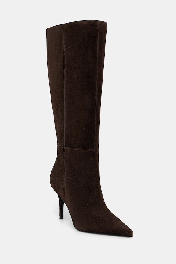Μπότες σούετ Guess GRESSA στιλέτο καφέ FLFGRS.SUE11.BROWN