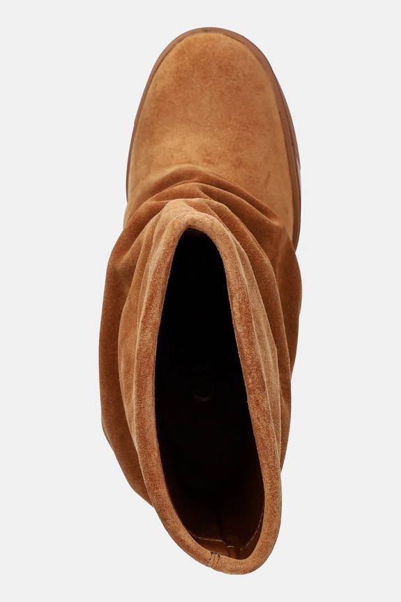 Semišové snehule Guess GUINNA hnedá FLFGUI.SUE10.TAN