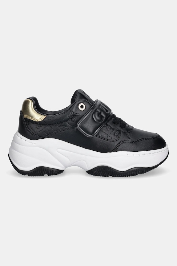 Superge Guess HELINN FLFHNN.ELE12.BLKGO črna AW25
