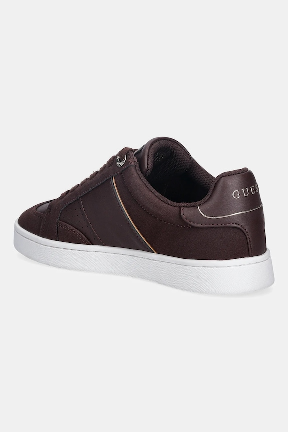Obuwie Guess sneakersy JRONE8 FLFJR8.PEL12.WINE bordowy