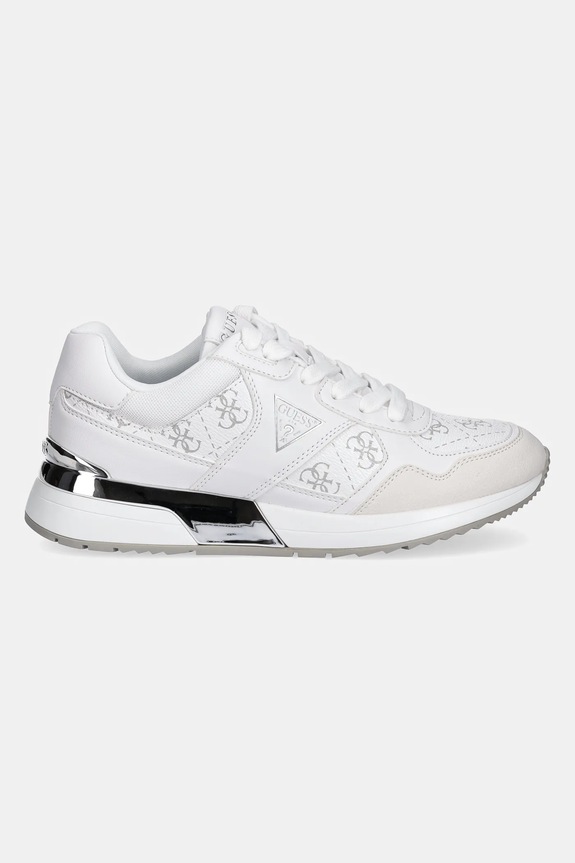 Guess sneakers MICKAY FLFMIC.ELE12.WHIGR alb AW25