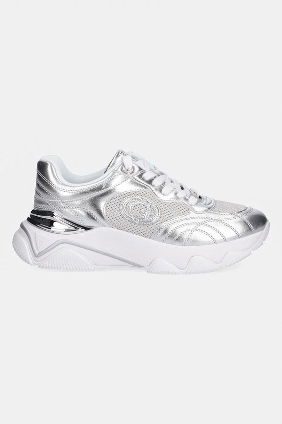 Tenisky Guess MORRIZ FLFMRZ.ELE12.SILVE strieborná AW25