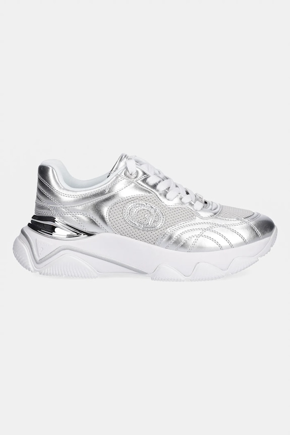 Tenisky Guess MORRIZ FLFMRZ.ELE12.SILVE strieborná AW25