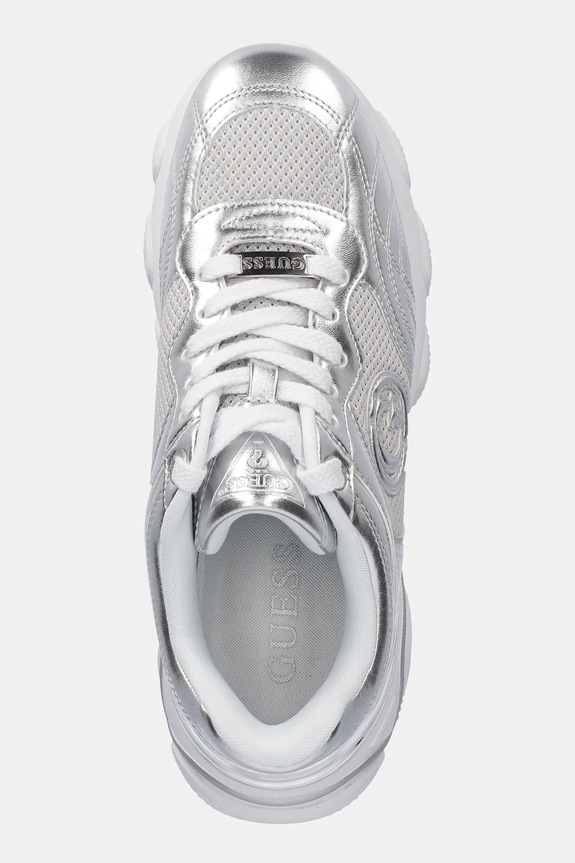 Tenisky Guess MORRIZ strieborná FLFMRZ.ELE12.SILVE