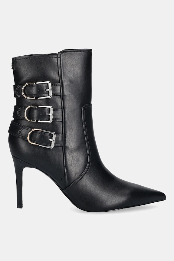 Gležnarji Guess RICALY FLFRCY.ELE10.BLACK črna AW25