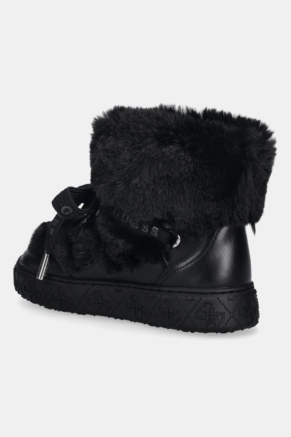 Παπούτσια Μπότες χιονιού Guess UNESSA FLFUEK.FUR10.BLACK μαύρο