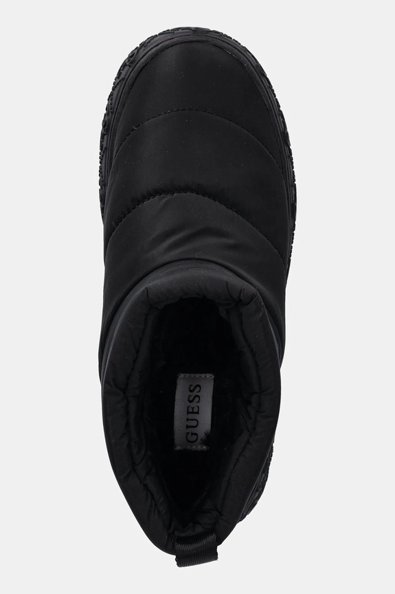 Μπότες χιονιού Guess UNARA μαύρο FLFUNO.FAP10.BLACK