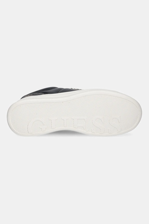 Guess sneakers WELLI FLFWLL.PEL12.BLKBR nero