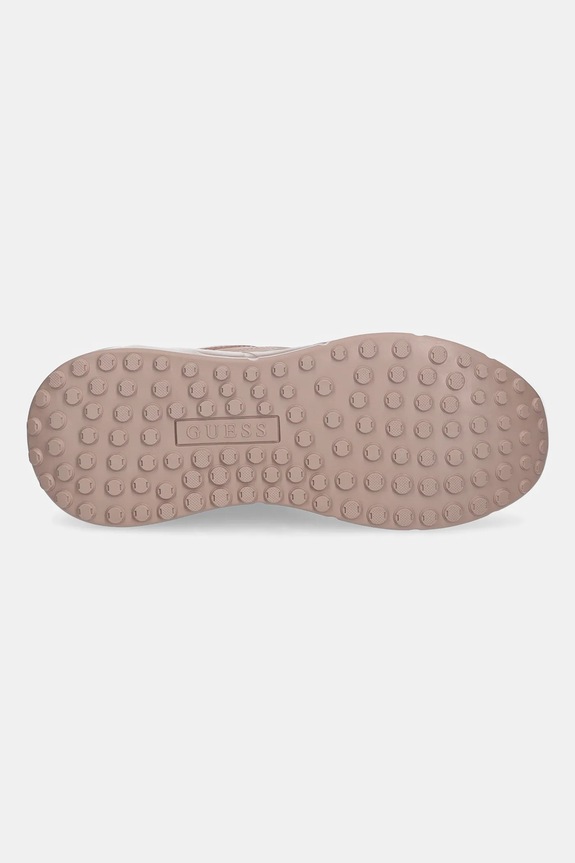 Guess scarpe da ginnastica in nubuck FARREA2 FLF2RR.LEA12.BLUSH rosa
