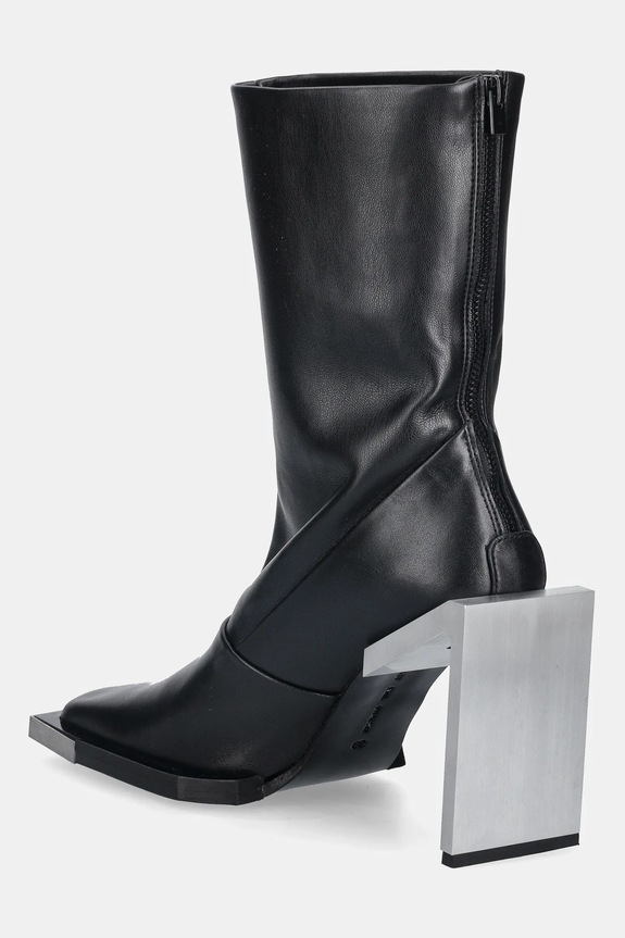 Obuwie Heliot Emil botki skórzane AW25.17.002.BLK01.CO czarny