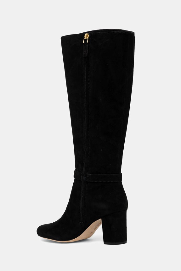 Obuv Semišové čižmy Lauren Ralph Lauren Kellie Tl Hl 802967843001.001 čierna