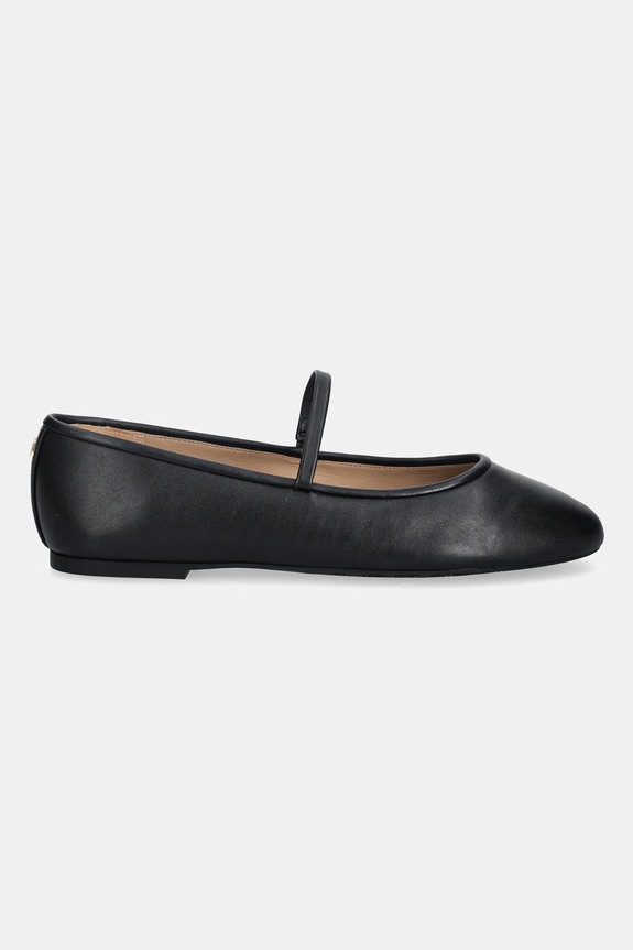 Кожаные балетки Lauren Ralph Lauren Jayna Mj 802977874001.001 чёрный AW25