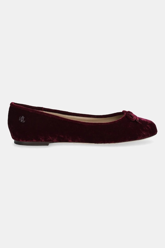 Lauren Ralph Lauren ballerine Jayna IIi 802977875004.500 granata AW25