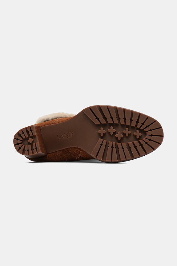 Замшевые сапоги Lauren Ralph Lauren Tasha Tl Hl 802977893002.200 коричневый