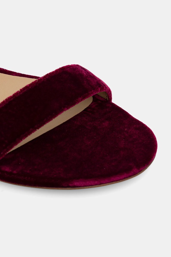 Πέδιλα Lauren Ralph Lauren Allie Mid κόκκινο 802980559002.500