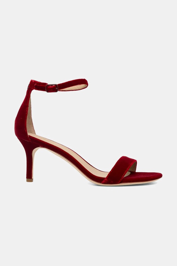 Πέδιλα Lauren Ralph Lauren Allie Mid 802980559005.600 κόκκινο AW25