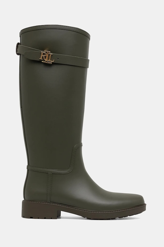 Lauren Ralph Lauren gumicsizma Portiah 802980678003.301 zöld AW25