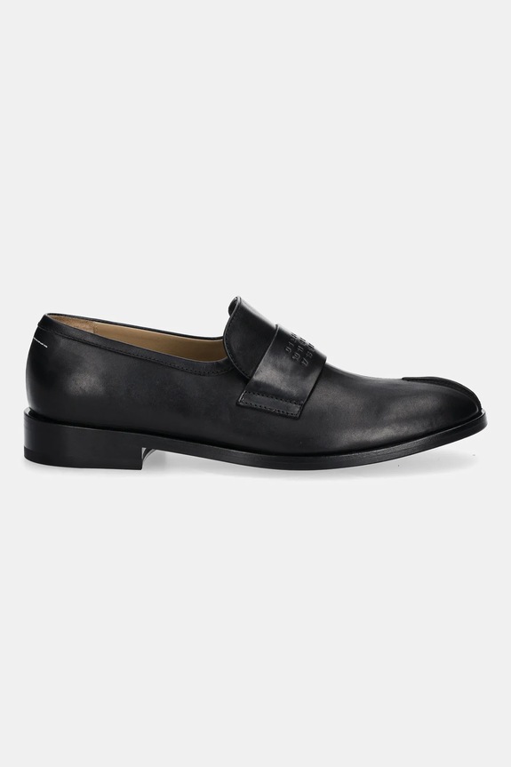 Kožené mokasíny MM6 Maison Margiela S59WR0096.P5000.T8013 čierna AW25