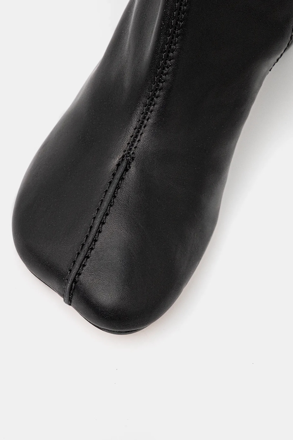 Кожаные сапоги MM6 Maison Margiela S59WW0110.P5000.T8013 чёрный
