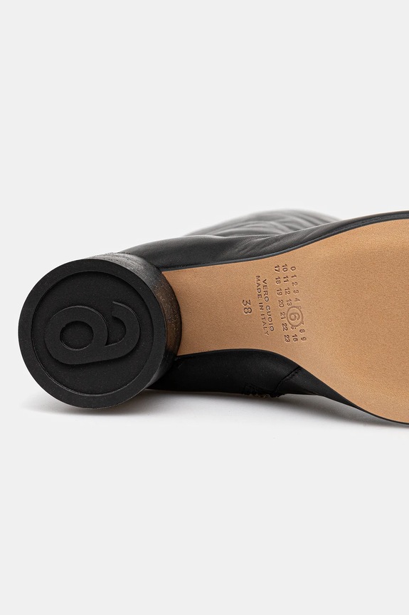 Кожаные сапоги MM6 Maison Margiela S59WW0110.P5000.T8013