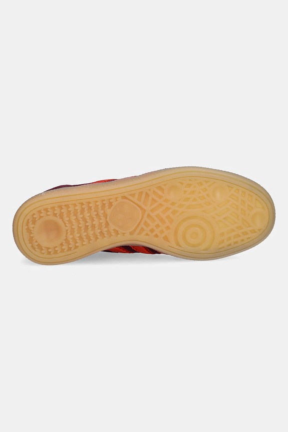 Semišové tenisky adidas Originals Handball Spezial W JR0848 burgundské