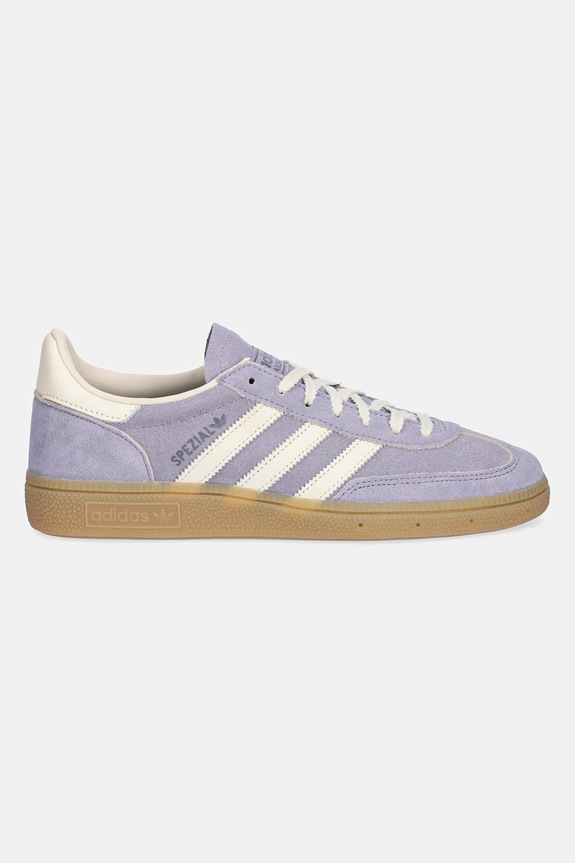 Kožené tenisky adidas Originals Handball Spezial W JR0849 fialová AW25