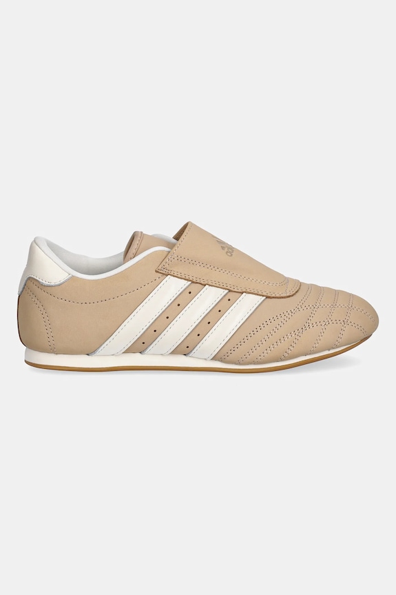 Nubukové tenisky adidas Originals Taekwondo W JS4524 hnedá AW25