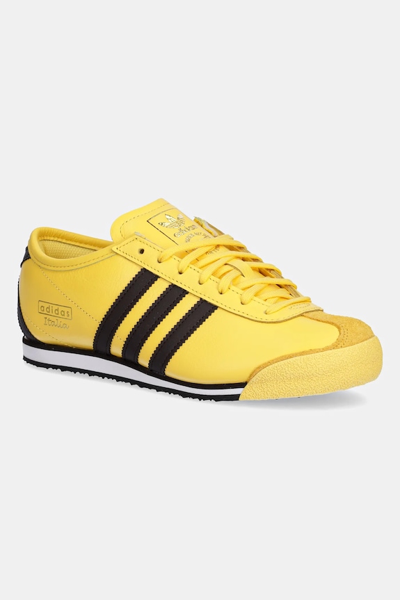adidas Originals sneakersy skórzane Italia 70S W niska żółty JQ9071
