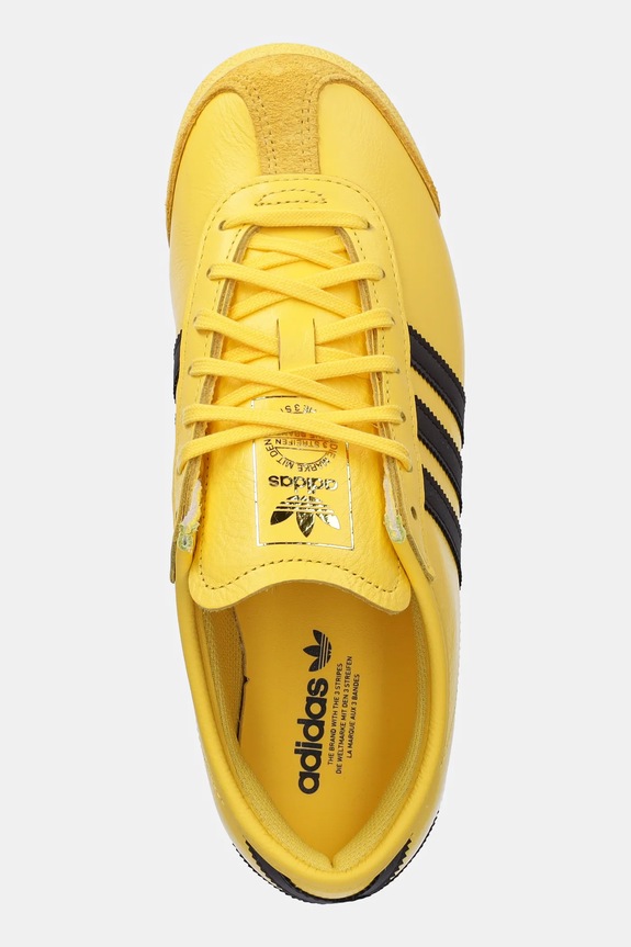 adidas Originals sneakersy skórzane Italia 70S W żółty JQ9071