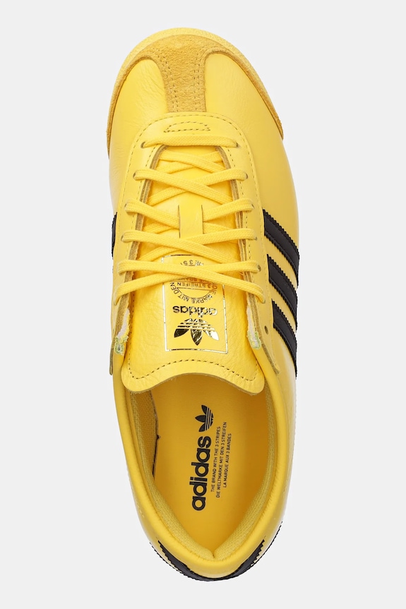 adidas Originals sneakersy skórzane Italia 70S W żółty JQ9071