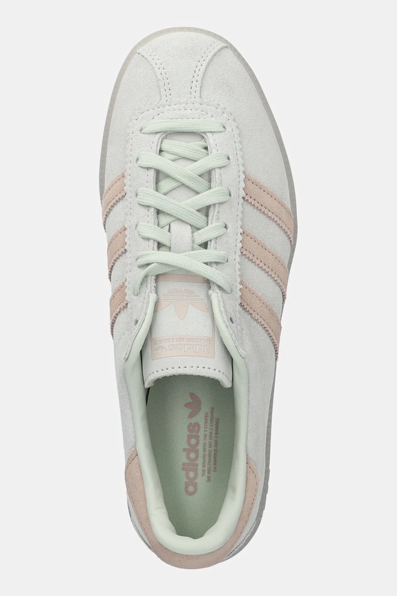 adidas Originals sneakersy zamszowe Brmd turkusowy JS3964