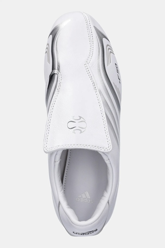 adidas Originals sneakersy skórzane Taekwondo F50 W biały JR6404