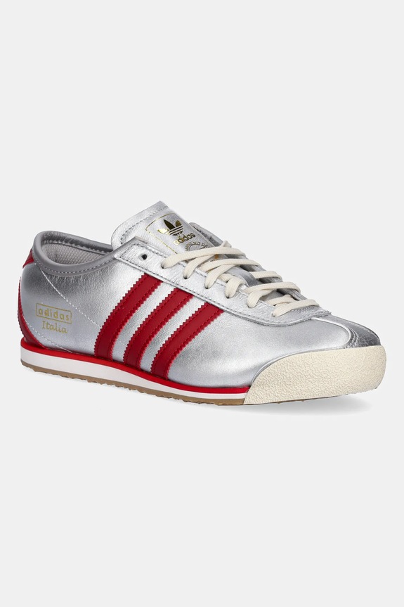 adidas Originals leather sneakers Italia 70s W grain leather silver JQ6964