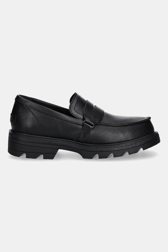 Δερμάτινα μοκασίνια Sorel REVEL AVE LOAFER 2144851010 μαύρο AW25