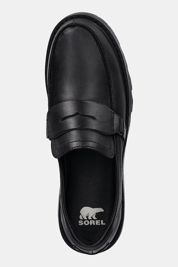 Δερμάτινα μοκασίνια Sorel REVEL AVE LOAFER μαύρο 2144851010
