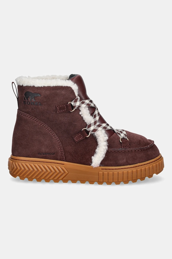 Sněhule Sorel ONA AVE ALPINE BOOT WP 2088311628 burgundské AW25