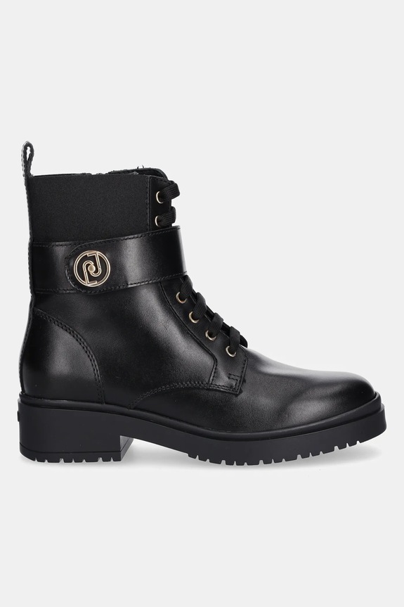 Δερμάτινες μπότες Liu Jo NEW NANCY ECO 2-1 SA5201PX24122222 μαύρο NC25