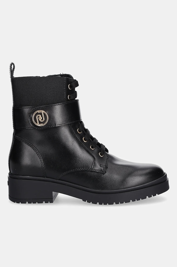 Δερμάτινες μπότες Liu Jo NEW NANCY ECO 2-1 SA5201PX24122222 μαύρο NC25