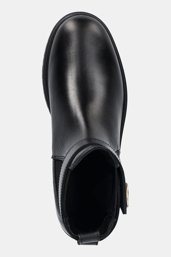 Liu Jo ghete chelsea de piele NEW NANCY ECO 2-2 negru SA5203PX24122222