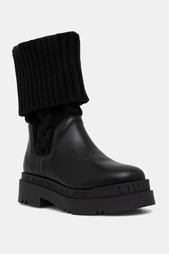 Liu Jo stivali LOVE 65 flat nero SF5121TX33022222