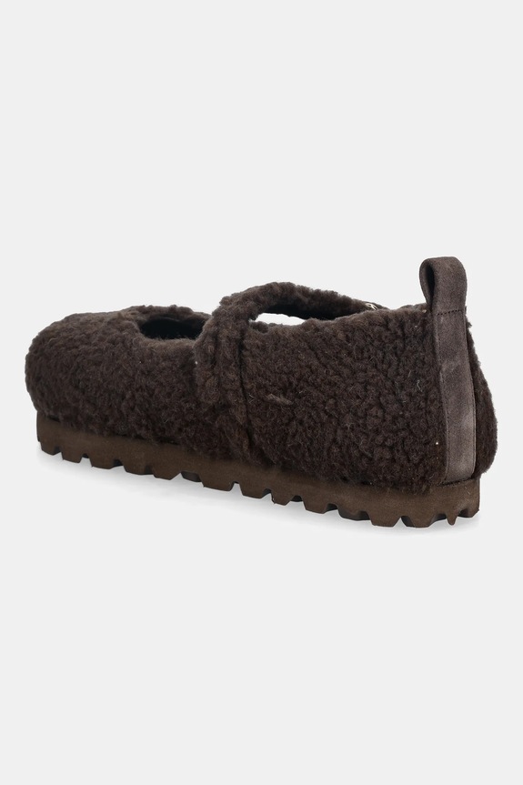 Scarpe Inuikii ballerine Molly Curly 1013.003.0091.150 marrone