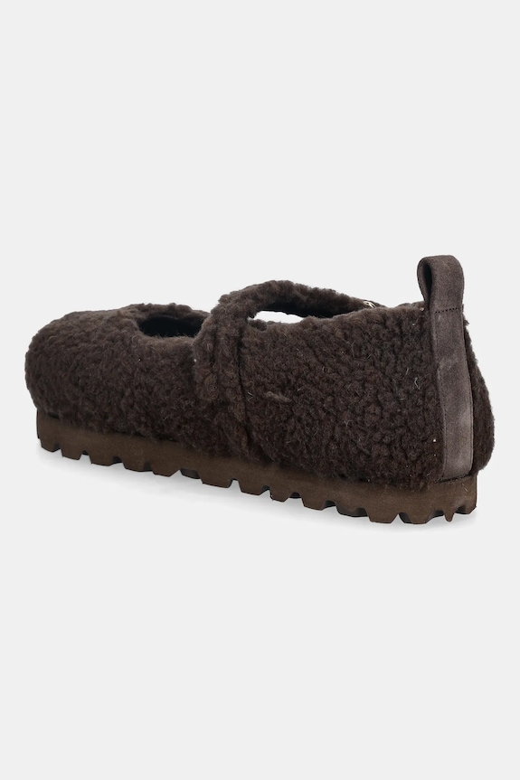 Scarpe Inuikii ballerine Molly Curly 1013.003.0091.150 marrone