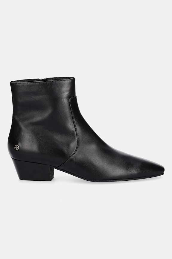 Anine Bing leather ankle boots freya A.14.11514 black AW25