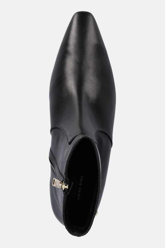 Anine Bing leather ankle boots freya black A.14.11514