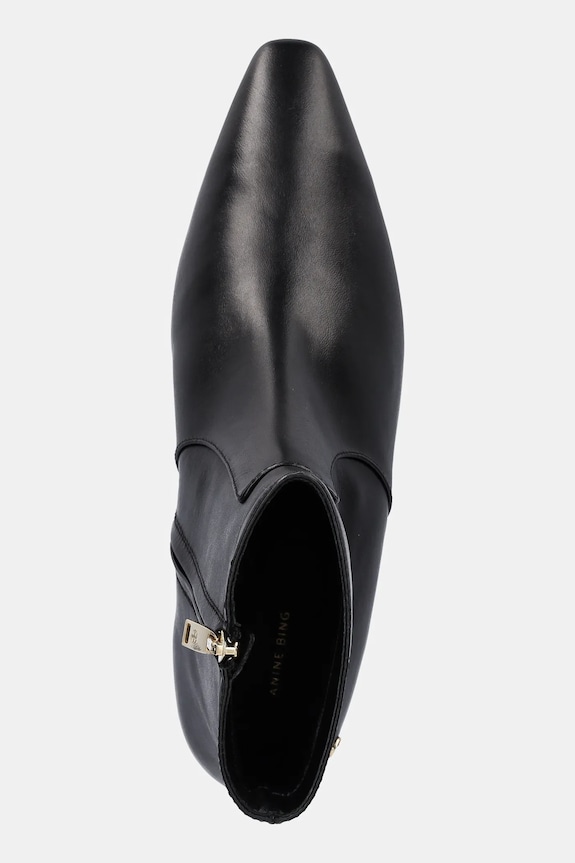 Anine Bing leather ankle boots freya black A.14.11514