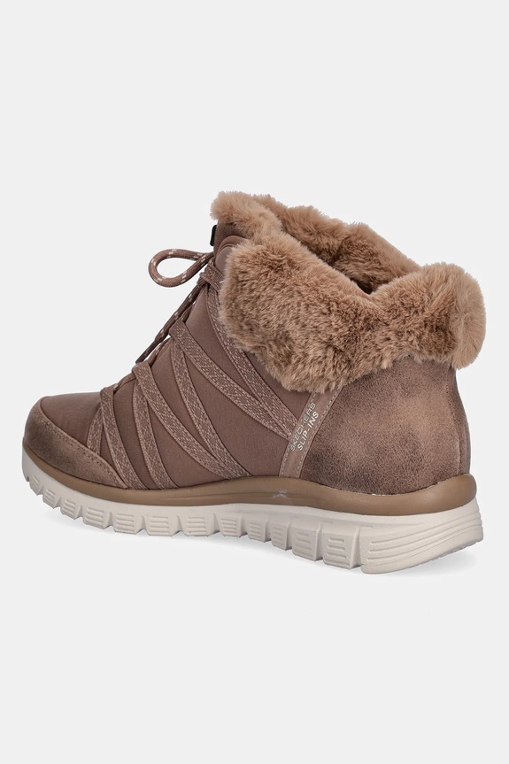 Obuv Snehule Skechers GRACEFUL - COZY STROLLS 168100.D hnedá