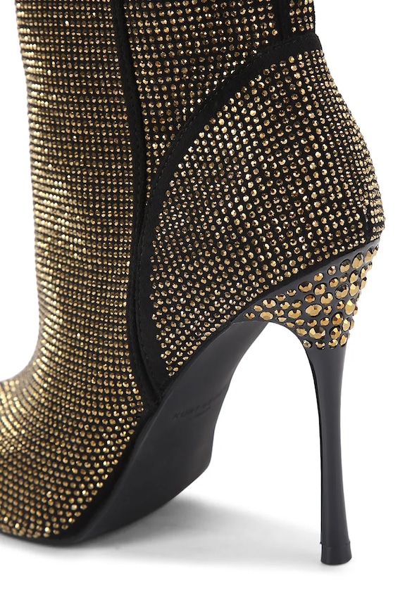 Členkové topánky Kurt Geiger London Mayfair Point Ankle Boot čierna 4994209689