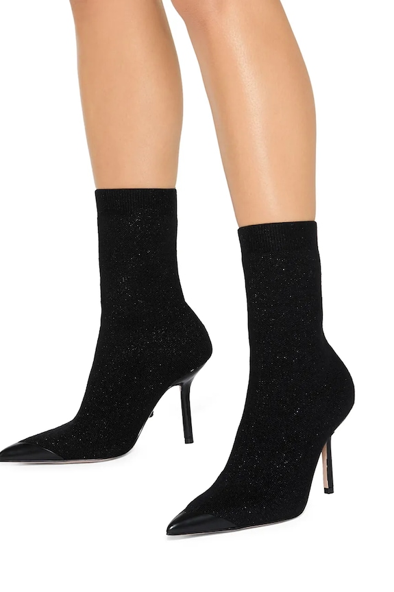 Kurt Geiger London stivaletti alla caviglia Regent Point Sock Boot 4994900609 nero