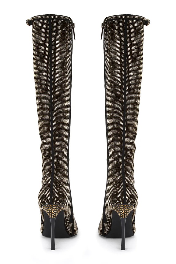Obuwie Kurt Geiger London kozaki Mayfair Point Knee Boot 4992705609 czarny